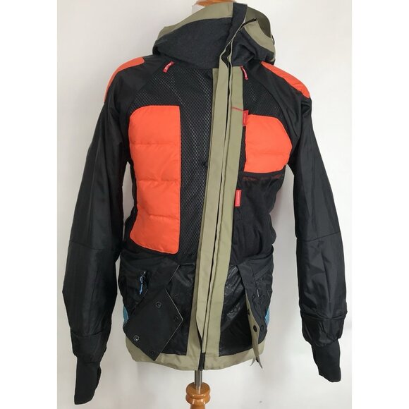 686 Jacket Men's Size Medium Goretex Gore-Tex Hydra Down Thermagraph Sage - Picture 9 of 16